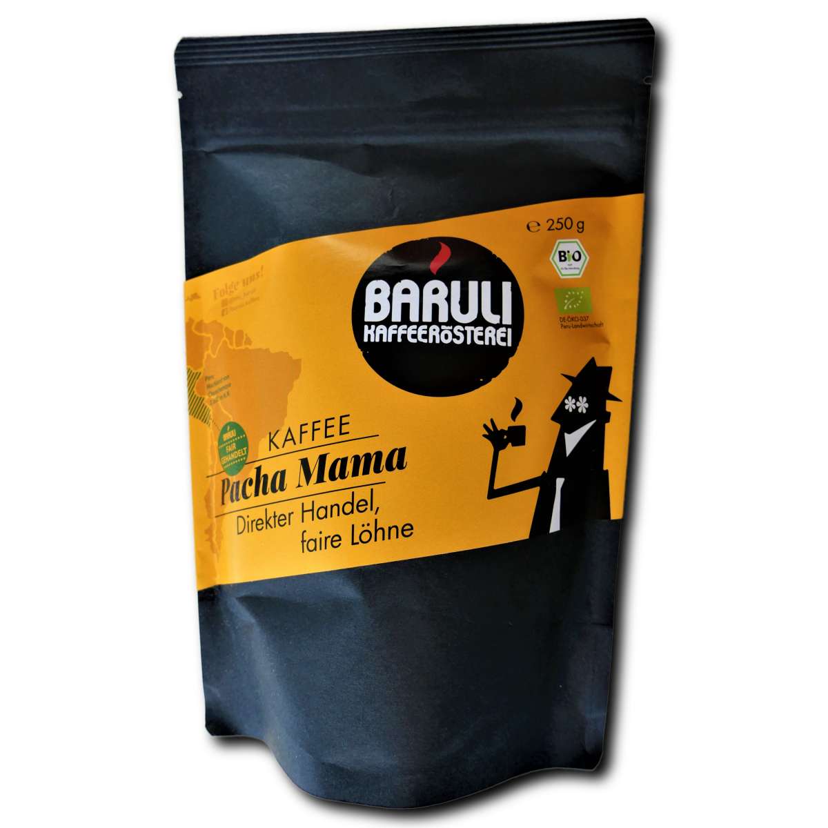 Baruli Bio Kaffee Direct Trade Pacha Mama 500g